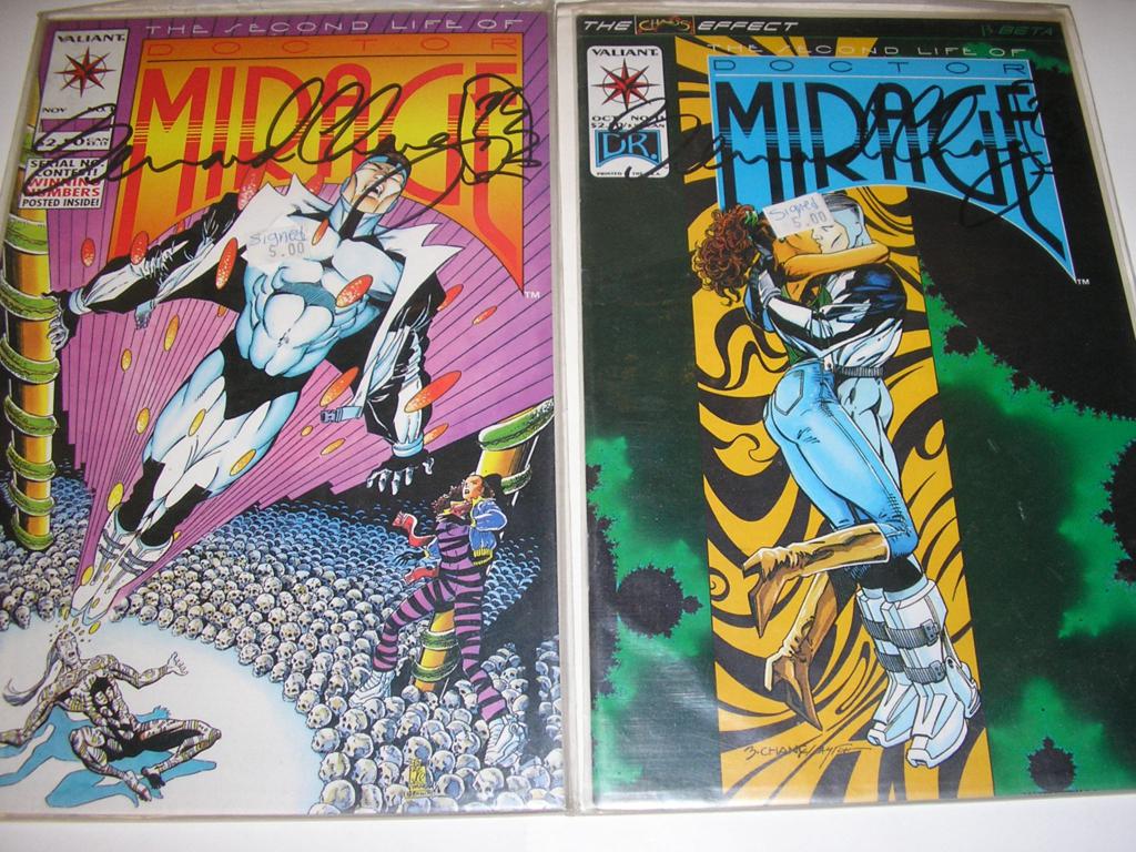 DOCTOR MIRAGE (1993 VALIANT) 1,11 (signed) Bernard Chan  